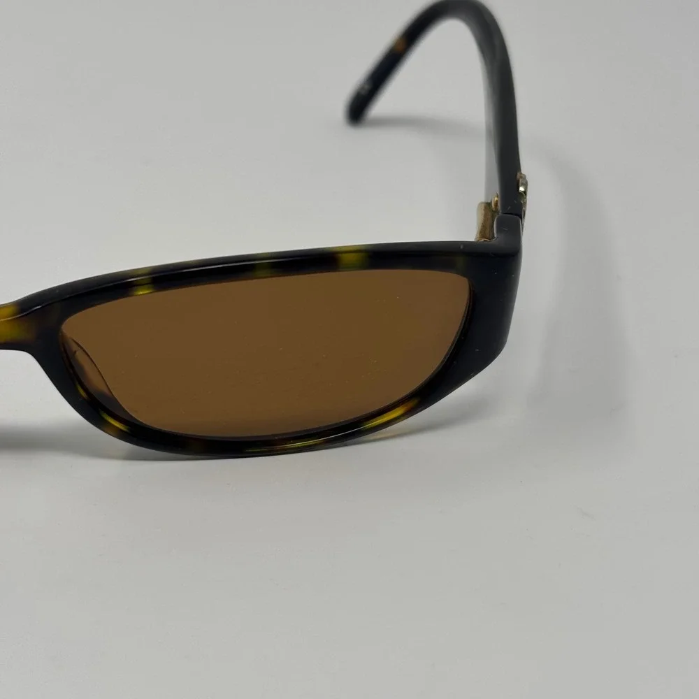 Kirkland Signature Sunglasses Girls Brown Havana‎ Oval Floral Y2K Aesthetic